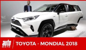 Mondial de l'auto 2018 : toutes les nouveautés Toyota