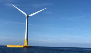 Environnement. L'éolienne marine flottante Floatgen produit de l'électricité au large du Croisic