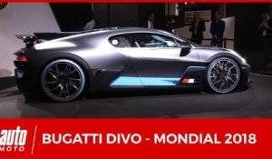 Mondial de l'auto 2018 : l'inattendue Bugatti Divo