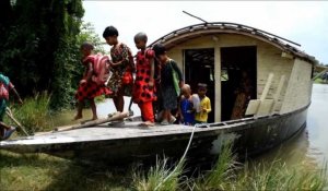 Bangladesh: des écoles flottantes face à la progression des eaux