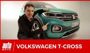 Volkswagen T-Cross : présentation du SUV urbain, rival des Captur et 2008