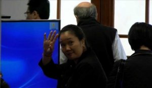 La péruvienne Keiko Fujimori se bat pour sa liberté au tribunal