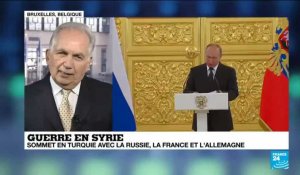 Guerre en Syrie : "La Russie contrôle très habilement le jeu politique"