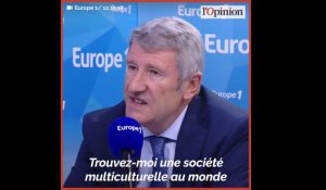 Pour Philippe de Villiers, une société «mulitculturelle» est avant tout «multiconflictuelle»