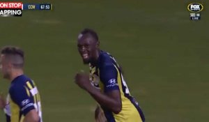 Usain Bolt marque ses premiers buts en tant que footballeur (Vidéo)