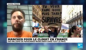 Marches pour le climat en France: "Nous sommes des citoyens engagés"