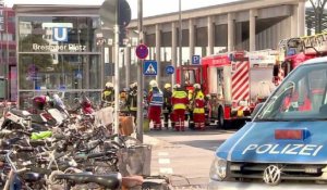 Prise d'otage dans la gare de Cologne: intervention de la police