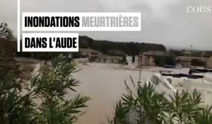 Au moins onze morts dans l'Aude après les pires inondations depuis 1891