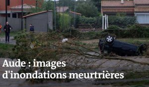Dans l'Aude, les inondations sont meurtrières