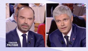 Tension entre Laurent Wauquiez et Édouard Philippe (Émission politique) - ZAPPING TELE DU 28/09/2018