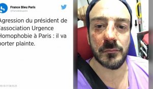 Agression du président de l'association Urgence Homophobie à Paris