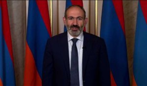 Le Premier ministre arménien Nikol Pachinian démissionne