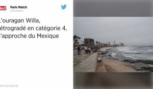 L'ouragan Willa, rétrogradé en catégorie 4 mais « extrêmement dangereux », s'approche du Mexique