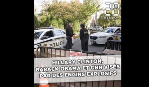 Hillary Clinton, Barack Obama et CNN visés par des engins potentiellement explosifs