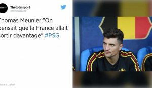 Football : Le Belge Thomas Meunier a toujours le "seum" après la demi-finale perdue contre les Bleus