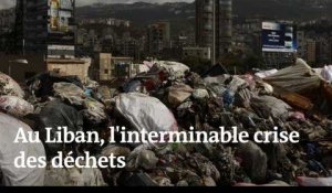 Un torrent de déchets à Beyrouth