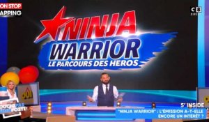 TPMP : Les chroniqueurs réclament l'arrêt de Ninja Warrior (Vidéo)   