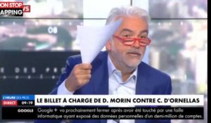 Pascal Praud pousse un violent coup de gueule contre Daniel Morin (vidéo)