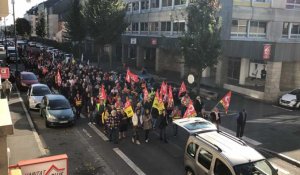 Saint-Malo. Manifestation interprofessionnelle 