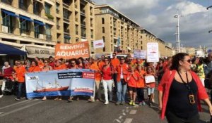 Marseille : 2000 personnes ont répondu présent à l'appel de SOS Méditerranée