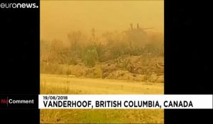 Les pompiers canadiens impuissants face à une tornade de feu