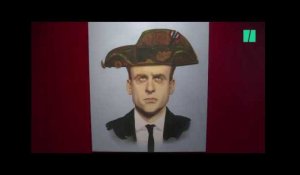 "Dessine-moi un Macron", l'exposition qui rassemble des caricatures du président français