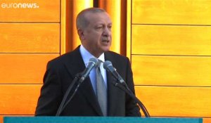 Recep Tayyip Erdogan inaugure une mosquée à Cologne