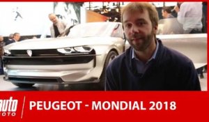 Mondial de l'auto 2018 : découverte du stand Peugeot