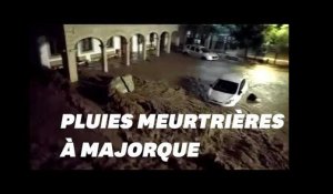 A Majorque, les images des pluies meurtrières qui ont fait au moins 10 morts