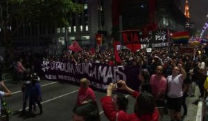 Des milliers de manifestants "contre le fascisme" au Brésil