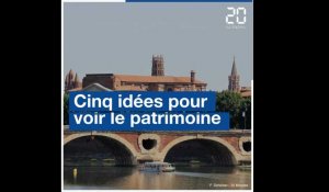 Cinq idées pour les Journées du Patrimoine à Toulouse