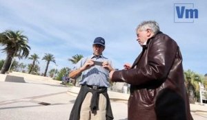 Jean-Yves Lafesse s'amuse à Saint-Raphaël