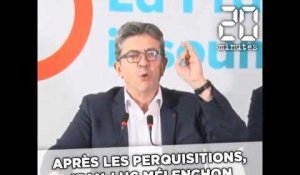 Après les perquisitions, Jean-Luc Mélenchon se défend: «Nous avons été traités comme des organisations terroristes»