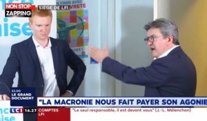 Jean-Luc Mélenchon s'emporte après une question sur sa vie privée en conférence de presse (Vidéo)