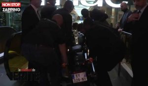 Album de Johnny : des fans ont voulu descendre une Harley dans la Fnac des Champs-Elysées (vidéo)