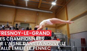 Gymnastique : les championnats de l'Aisne à Fresnoy et dans la salle flambant neuve Émilie Le Pennec de Saint-Quentin, la réaction de Stéphane Nowak