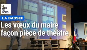 Les vœux du maire de La Bassée façon théâtre de boulevard