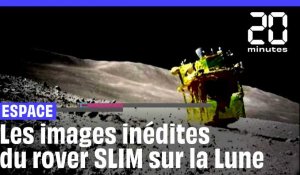 Espace : Les images inédites du rover japonais sur la Lune