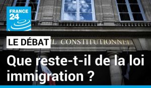 Que reste-t-il de la loi immigration après son examen par le Conseil constitutionnel ?