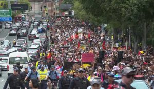 Australie: Personnes manifestent contre le "Jour de l'invasion"