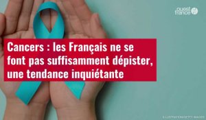 VIDÉO. Cancers : les Français ne se font pas suffisamment dépister, une tendance inquiétante