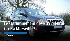 Le stationnement des SUV bientôt taxé à Marseille ?