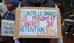 Environ 1500 personnes défilent à Rouen contre la loi immigration