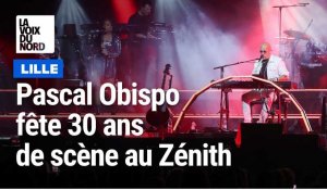 Pascal Obispo fête ses 30 ans de scène au Zénith de Lille