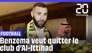 Karim Benzema demande à quitter le club d’Al-Ittihad, la crise se confirme #shorts