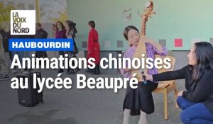 Une journée chinoise au lycée d'Haubourdin