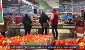 Le Journal - 08/02/2024 - AGRICULTURE  / L'Etat organise les contrôles dans les supermarchés