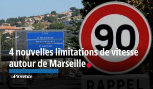 4 nouvelles limitations de vitesse autour de Marseille