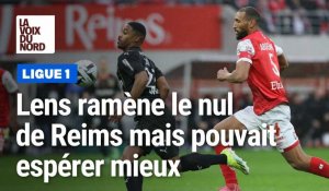 Le RC Lens ramène le nul (1-1) de Reims mais pouvait espérer mieux