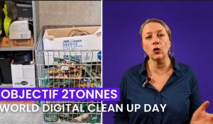 Objectif 2 Tonnes : World digital clean up day